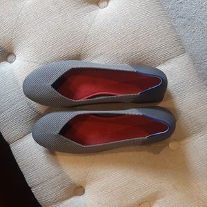Rothy's Size 9.5 Charcoal Grey Flats